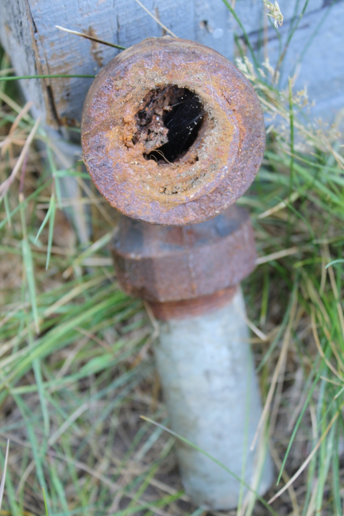 Rusted out pipes